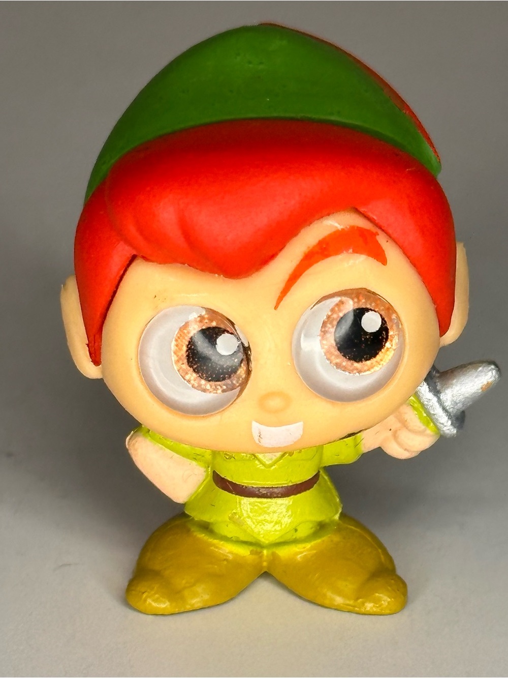 Disney Doorables Series 6 Peter Pan W/ Sword Plastic Toy Figurine NEW